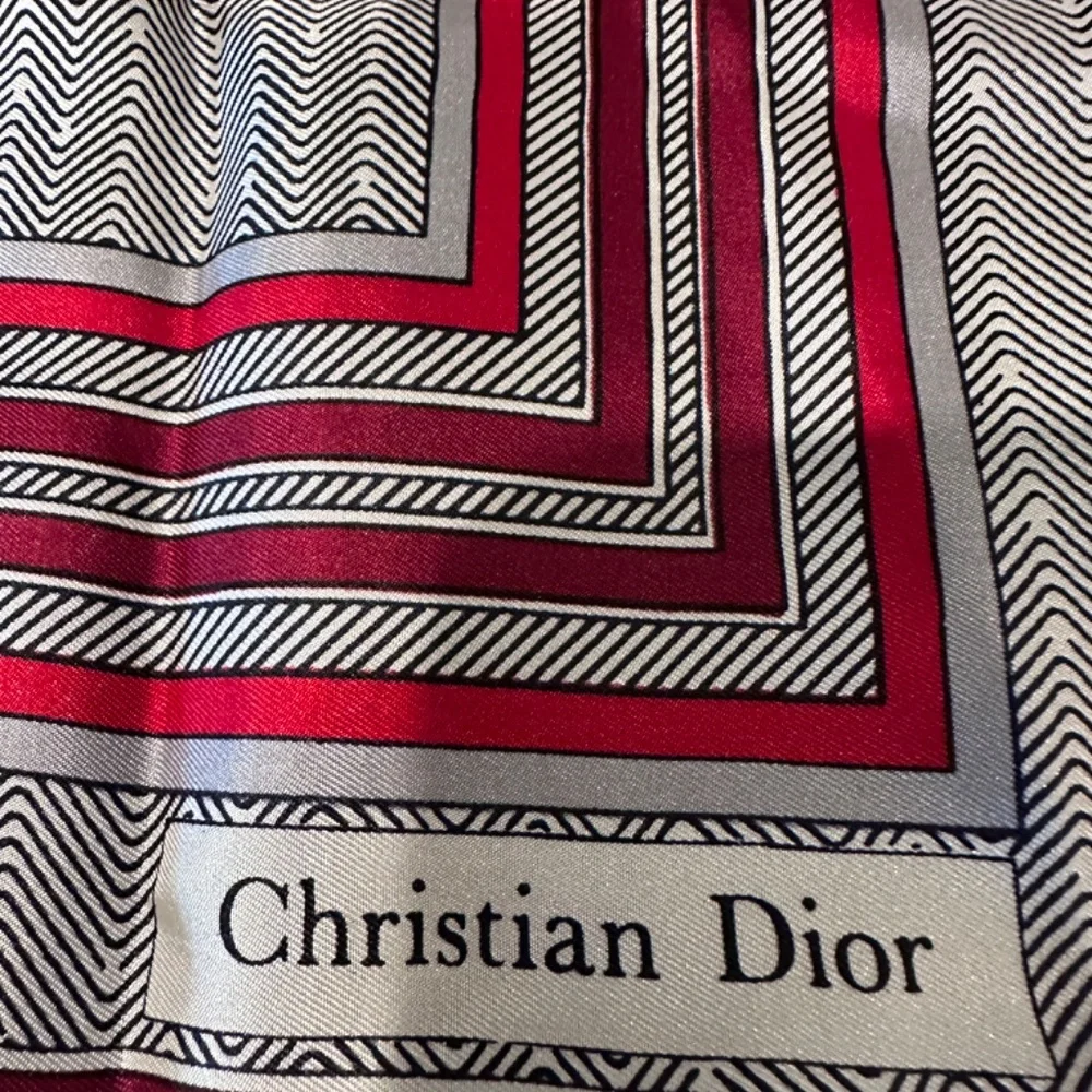 Christian Dior Vintage Silk Scarf